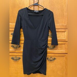 Nasty Gal black mini dress